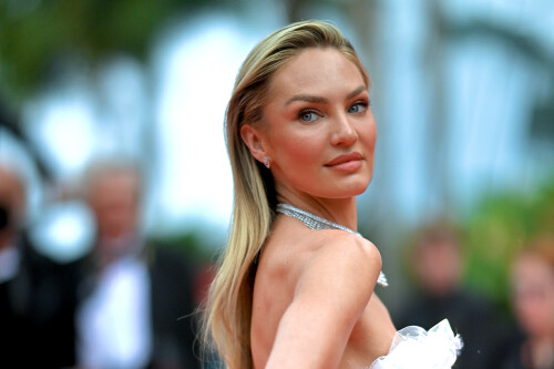 Candice Swanepoel attends The Apprentice screening at the 77th annual Cannes Film Festival at Palais des Festivals on May 20, 2024 in Cannes, France. Photo by Franck Castel/ABACAPRESS.COM