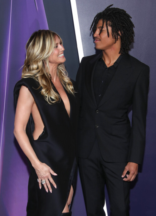 Mandatory Credit: Photo by Matt Baron/BEI/Shutterstock (15315739ff)Heidi Klum and son Henry Samuel2025 American Music Awards, Arrivals, Las Vegas, Nevada, USA - 26 May 2025