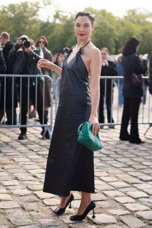 Gal Gadot attending the Loewe Womenswear Spring-Summer 2025 show as part of Paris Fashion Week, in Paris, France on September 27, 2024. Photo by Aurore Marechal/ABACAPRESS.COM