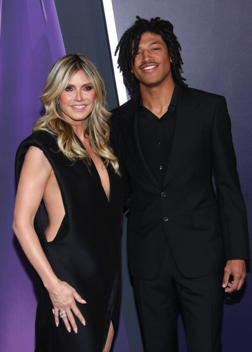 Mandatory Credit: Photo by Matt Baron/BEI/Shutterstock (15315739kz)Heidi Klum and son Henry Samuel2025 American Music Awards, Arrivals, Las Vegas, Nevada, USA - 26 May 2025