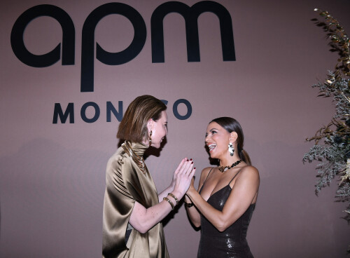Kika Prette (Pdg APM Monaco), Eva Longoria - Soire "APM Monaco"  l'htel JW Marriott lors du 78me Festival International du Film de Cannes le 20 mai 2025.  RAchid Bellak/Bestimage "APM Monaco" evening at the JW Marriott Hotel during the 78th Cannes International Film Festival on May 20, 2025.
