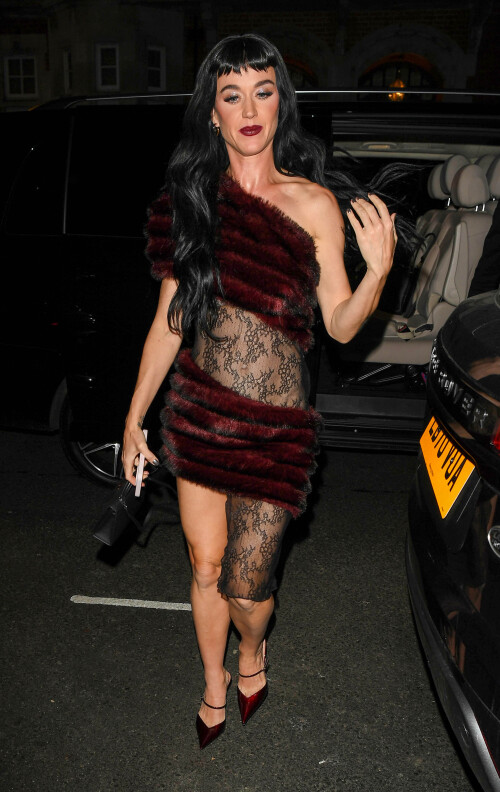 12 December 2024.Katy Perry and Orlando Bloom are seen at a Private Members Club in Mayfair.Credit: GoffPhotos.com   Ref: KGC-102/870