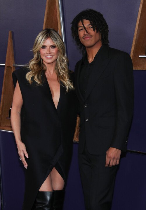 Mandatory Credit: Photo by Matt Baron/BEI/Shutterstock (15315739ky)Heidi Klum and son Henry Samuel2025 American Music Awards, Arrivals, Las Vegas, Nevada, USA - 26 May 2025