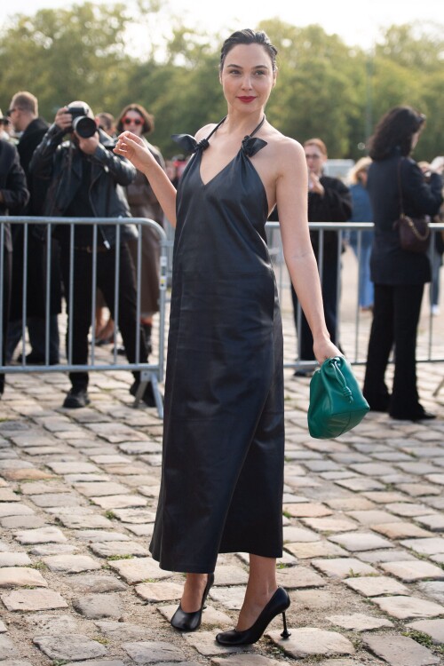Gal Gadot attending the Loewe Womenswear Spring-Summer 2025 show as part of Paris Fashion Week, in Paris, France on September 27, 2024. Photo by Aurore Marechal/ABACAPRESS.COM
