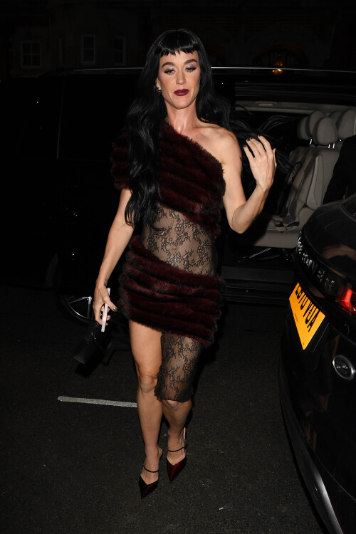 12 December 2024.Katy Perry & Orlando Bloom seen at a Private Members Club in MayfairPictured - Katy PerryCredit: RAW/TGB//GoffPhotos.com   Ref: KGC-102/870