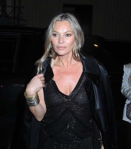 28 November 2024 - EXCLUSIVE.Kate Moss is seen celebrating her new range for Zara at Oswalds private members club in Mayfair with family and friends.Pictured, Kate MossCredit: GoffPhotos.com   Ref: KGC-81/320/441/550**Exclusive to GoffPhotos.com - Newspapers To Agree - Magazines Double Space Rates Minimum Fee of 250 - Online/Web Must Call Before Use - ONLINE EMBARGOED UNTIL 12:00 29/11/24**