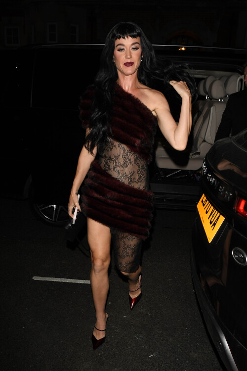 12 December 2024.Katy Perry & Orlando Bloom seen at a Private Members Club in MayfairPictured - Katy PerryCredit: RAW/TGB//GoffPhotos.com   Ref: KGC-102/870