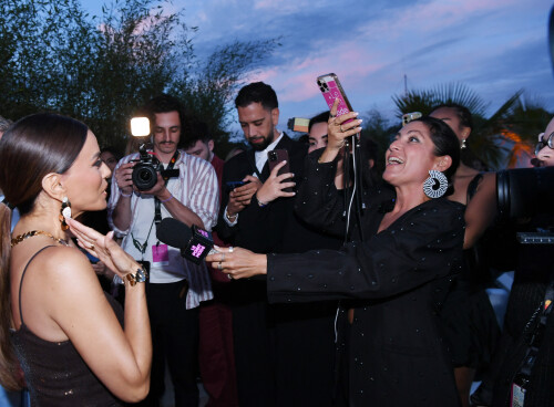 Eva Longoria - Soire "APM Monaco"  l'htel JW Marriott lors du 78me Festival International du Film de Cannes le 20 mai 2025.  RAchid Bellak/Bestimage "APM Monaco" evening at the JW Marriott Hotel during the 78th Cannes International Film Festival on May 20, 2025.