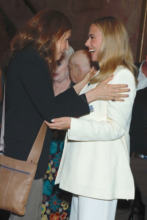 Mandatory Credit: Photo by Gregory Pace/Shutterstock (15501784ak)Jessica Hecht and Scarlett JohanssonSony Pictures Classics' 'Eleanor the Great' The Cinema Society Screening, New York, USA - 24 Sep 2025/shutterstock_editorial_EleanorScreening_15501784ak//2509250356