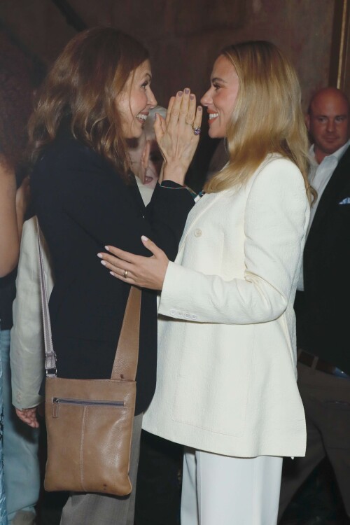Mandatory Credit: Photo by Gregory Pace/Shutterstock (15501784ah)Jessica Hecht and Scarlett JohanssonSony Pictures Classics' 'Eleanor the Great' The Cinema Society Screening, New York, USA - 24 Sep 2025/shutterstock_editorial_EleanorScreening_15501784ah//2509250356