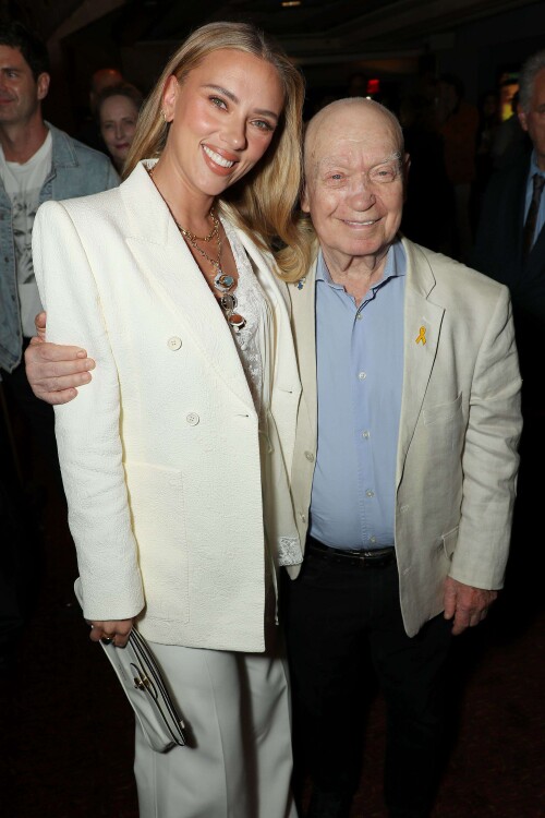 Mandatory Credit: Photo by Marion Curtis/StarPix for Sony Pictures Classics/Shutterstock (15503348o)Scarlett Johansson and Sami SteigmannSony Pictures Classics & The Cinema Society Host a Special New York Screening of "ELEANOR THE GREAT", Village East Theater, USA - 24 Sep 2025/shutterstock_editorial_Sony_Pictures_Classics_The_Cin_15503348o//2509250908