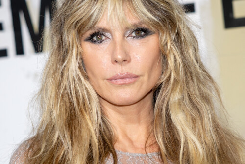 Heidi Klum attends the Vetements Womenswear Spring/Summer 2026 show as part of Paris Fashion Week (PFW) on October 3, 2025 in Paris, France. Photo by Alexis Jumeau/ABACAPRESS.COM