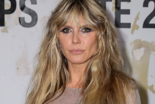 Heidi Klumattending the Vetements Womenswear Spring/Summer 2026 show as part of Paris Fashion Week on October 03, 2025 in Paris, France.//03VULAURENT_20251003VU_2249/Credit:Laurent VU/SIPA/2510031722