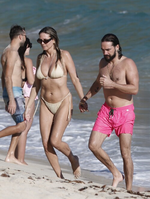 Heidi Klum and Tom Kaulitz seen enjoying the sun in Saint Barthelemy, France on January 4, 2026. Photo by ABACAPRESS.COMPictured: heidi klum,tom kaulitzRef: BLU_S9287635 040126 NON-EXCLUSIVEPicture by: AbacaPress / SplashNews.comSplash News and PicturesUSA: 310-525-5808 UK: 020 8126 1009eamteam@shutterstock.comBahrain Rights, Canada Rights, Thailand Rights, United Kingdom Rights, Qatar Rights, United Arab Emirates Rights, Greece Rights, Singapore Rights, Germany Rights, India Rights, New Zealand Rights, Australia Rights, Saudi Arabia Rights, South Korea Rights, Taiwan Rights, Israel Rights, United States Rights