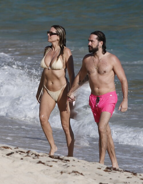 Heidi Klum and Tom Kaulitz seen enjoying the sun in Saint Barthelemy, France on January 4, 2026. Photo by ABACAPRESS.COMPictured: heidi klum,tom kaulitzRef: BLU_S9287635 040126 NON-EXCLUSIVEPicture by: AbacaPress / SplashNews.comSplash News and PicturesUSA: 310-525-5808 UK: 020 8126 1009eamteam@shutterstock.comBahrain Rights, Canada Rights, Thailand Rights, United Kingdom Rights, Qatar Rights, United Arab Emirates Rights, Greece Rights, Singapore Rights, Germany Rights, India Rights, New Zealand Rights, Australia Rights, Saudi Arabia Rights, South Korea Rights, Taiwan Rights, Israel Rights, United States Rights