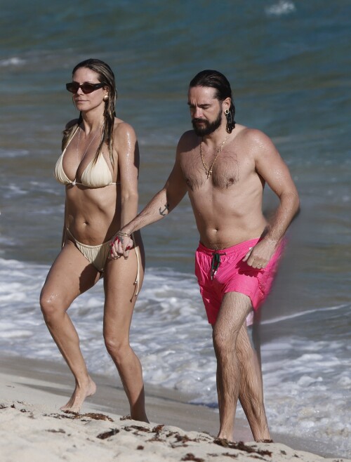 Heidi Klum and Tom Kaulitz seen enjoying the sun in Saint Barthelemy, France on January 4, 2026. Photo by ABACAPRESS.COMPictured: heidi klum,tom kaulitzRef: BLU_S9287635 040126 NON-EXCLUSIVEPicture by: AbacaPress / SplashNews.comSplash News and PicturesUSA: 310-525-5808 UK: 020 8126 1009eamteam@shutterstock.comBahrain Rights, Canada Rights, Thailand Rights, United Kingdom Rights, Qatar Rights, United Arab Emirates Rights, Greece Rights, Singapore Rights, Germany Rights, India Rights, New Zealand Rights, Australia Rights, Saudi Arabia Rights, South Korea Rights, Taiwan Rights, Israel Rights, United States Rights