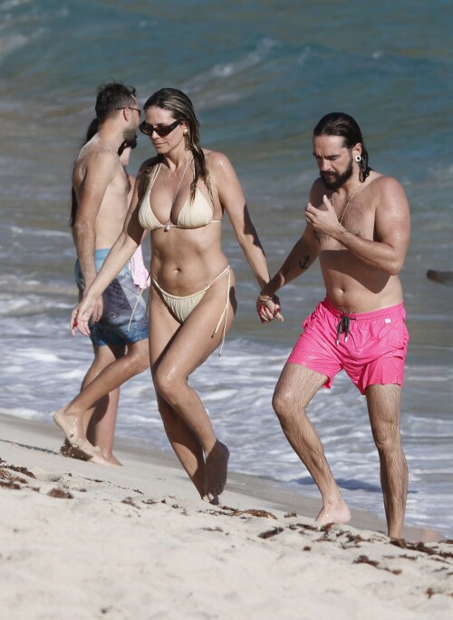 Heidi Klum and Tom Kaulitz seen enjoying the sun in Saint Barthelemy, France on January 4, 2026. Photo by ABACAPRESS.COMPictured: heidi klum,tom kaulitzRef: BLU_S9287635 040126 NON-EXCLUSIVEPicture by: AbacaPress / SplashNews.comSplash News and PicturesUSA: 310-525-5808 UK: 020 8126 1009eamteam@shutterstock.comBahrain Rights, Canada Rights, Thailand Rights, United Kingdom Rights, Qatar Rights, United Arab Emirates Rights, Greece Rights, Singapore Rights, Germany Rights, India Rights, New Zealand Rights, Australia Rights, Saudi Arabia Rights, South Korea Rights, Taiwan Rights, Israel Rights, United States Rights